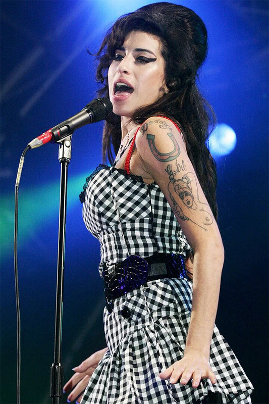 Amy Winehouse Songwriter Artist Print Jigsaw Puzzle