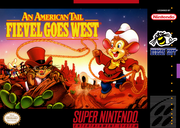 An American Tail Fievel Goes West (Usa) Snes Keychain