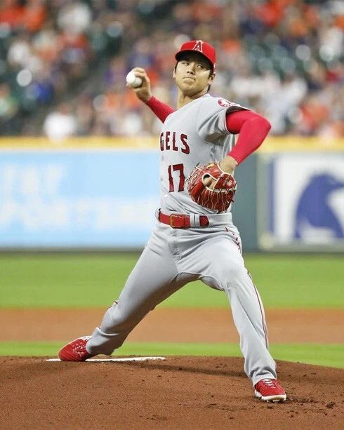 Anaheim Angels Shohei Ohtani Glossy Magnet Mlb Baseball Magnet