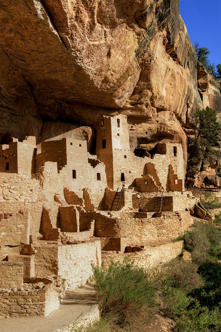 Anasazi Village In The Mesa Verde National Park Jigsaw Puzzle