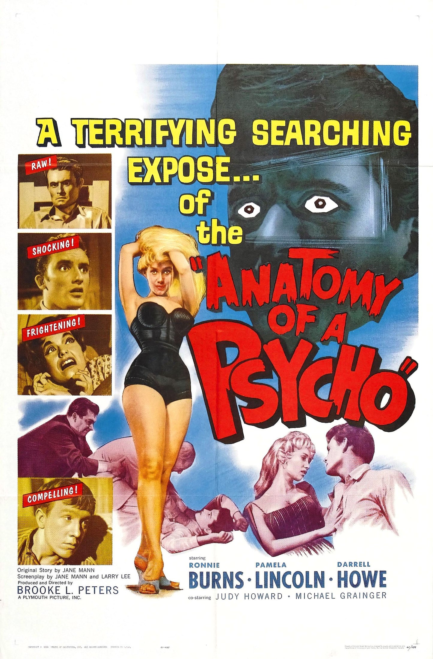 Anatomy Of Psycho 01 Movie Magnet