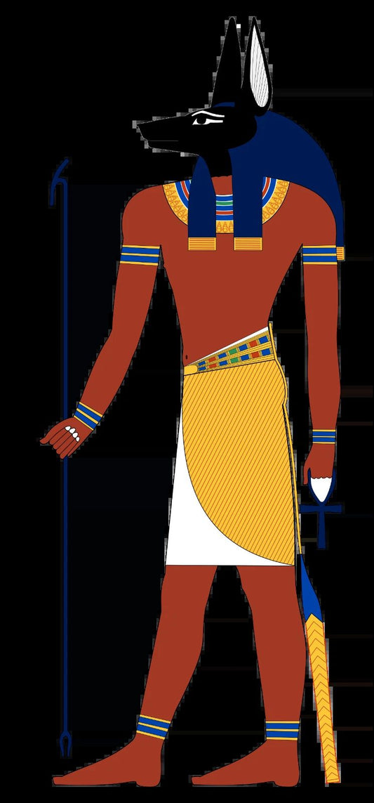 Ancient God Egypt Anubis Magnet Picture Magnet Print Dead Dog Underworld Mummy