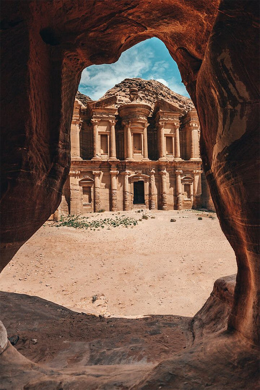 Ancient Stone Construction Of Ruined City Art Wall Decor Jigsaw Puzzle