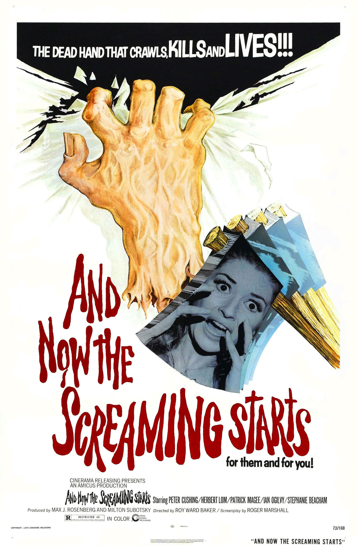 And Now Screaming Starts 01 Movie Magnet