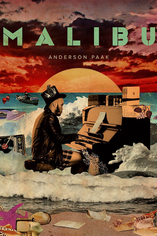 Anderson Paak Malibu 2020 Rap Album Singer Painting Jigsaw Puzzle