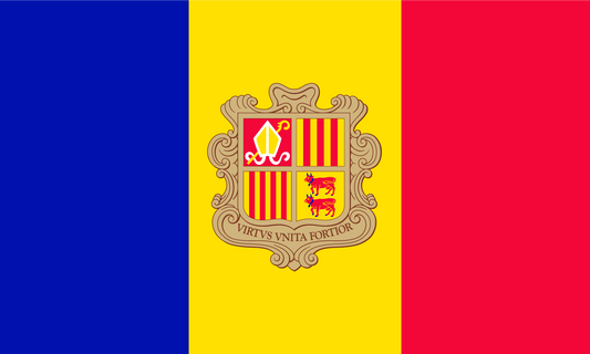 Andorra Flag Magnet