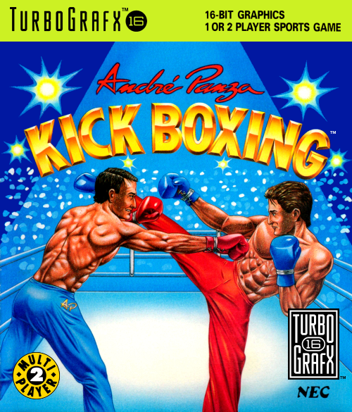 Andre Panza Kickboxing Turbografx 16 Keychain