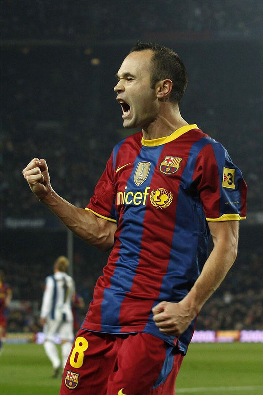 Andres Iniesta Spanish National Football Player Athlete Jigsaw Puzzle