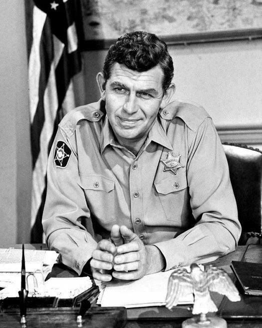 Andy Griffith Show Starring Andy Griffith Glossy Keychain Actor Keychain