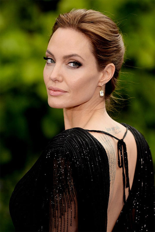 Angelina Jolie Hollywood Celebrity Cinema Actor Jigsaw Puzzle