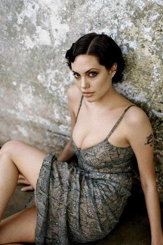 Angelina Jolie Hot Sexy Movie Star Actress Model Jigsaw Puzzle