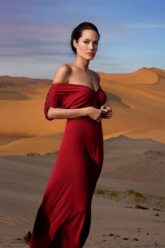 Angelina Jolie Movie Actress Sexy Model Star Actor Jigsaw Puzzle