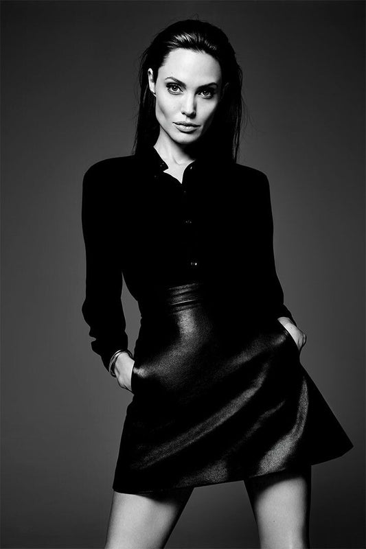 Angelina Jolie Movie Actress Sexy Model Star Idol Jigsaw Puzzle