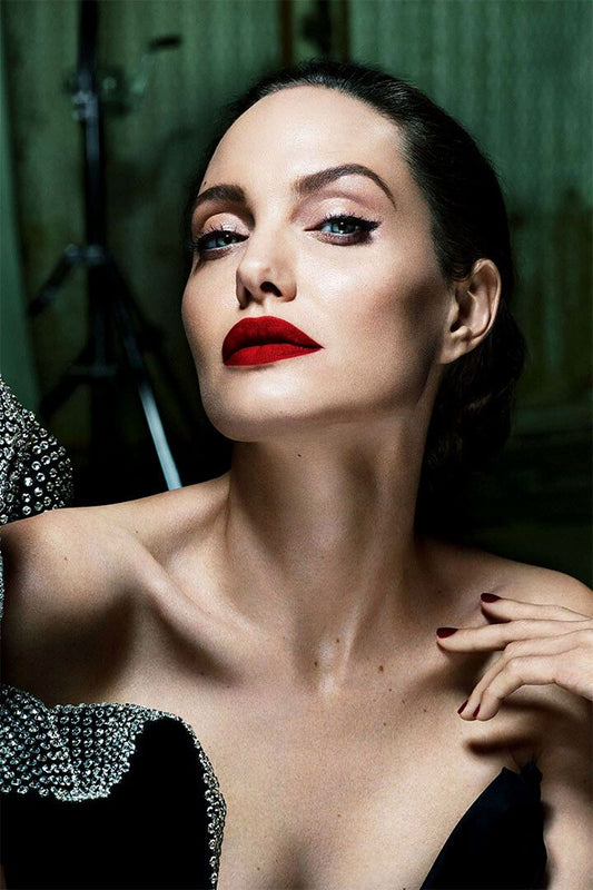 Angelina Jolie Movie Actress Sexy Model Star Jigsaw Puzzle