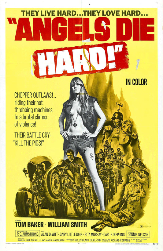 Angels Die Hard 01 Movie Magnet
