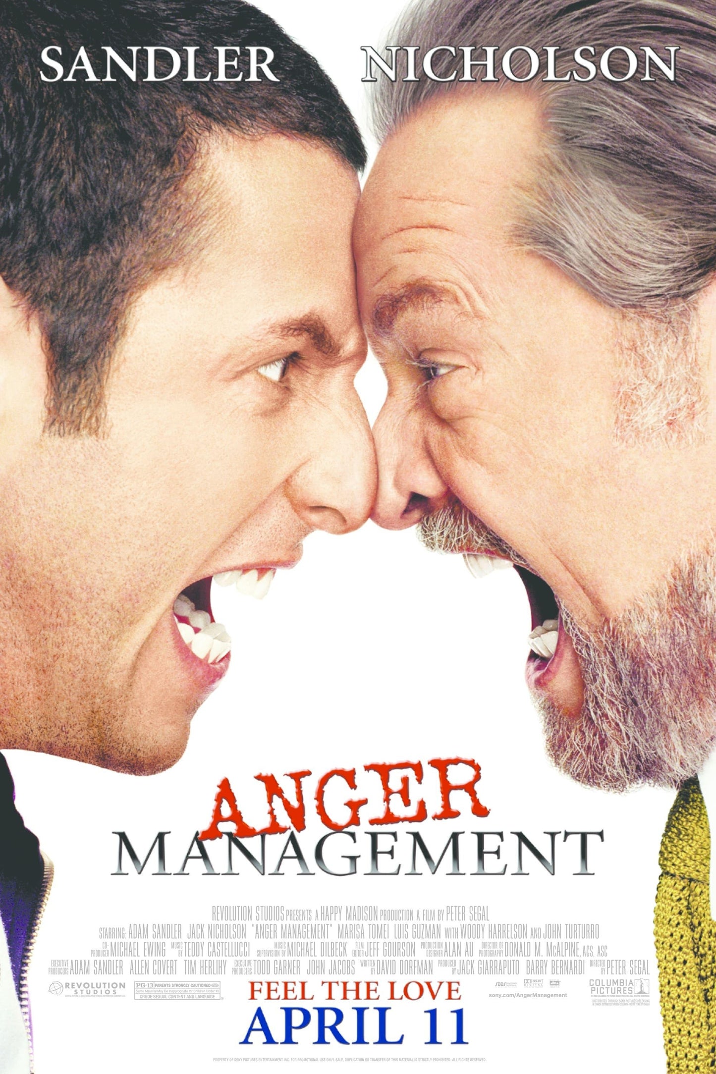 Anger Management (2003) Movie Magnet