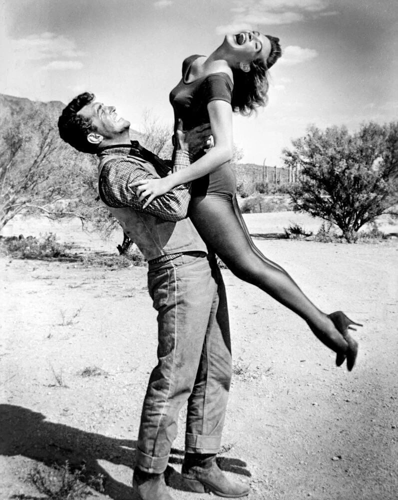 Angie Dickinson & Dean Martin In Rio Bravo Publicity Picture Photo Print