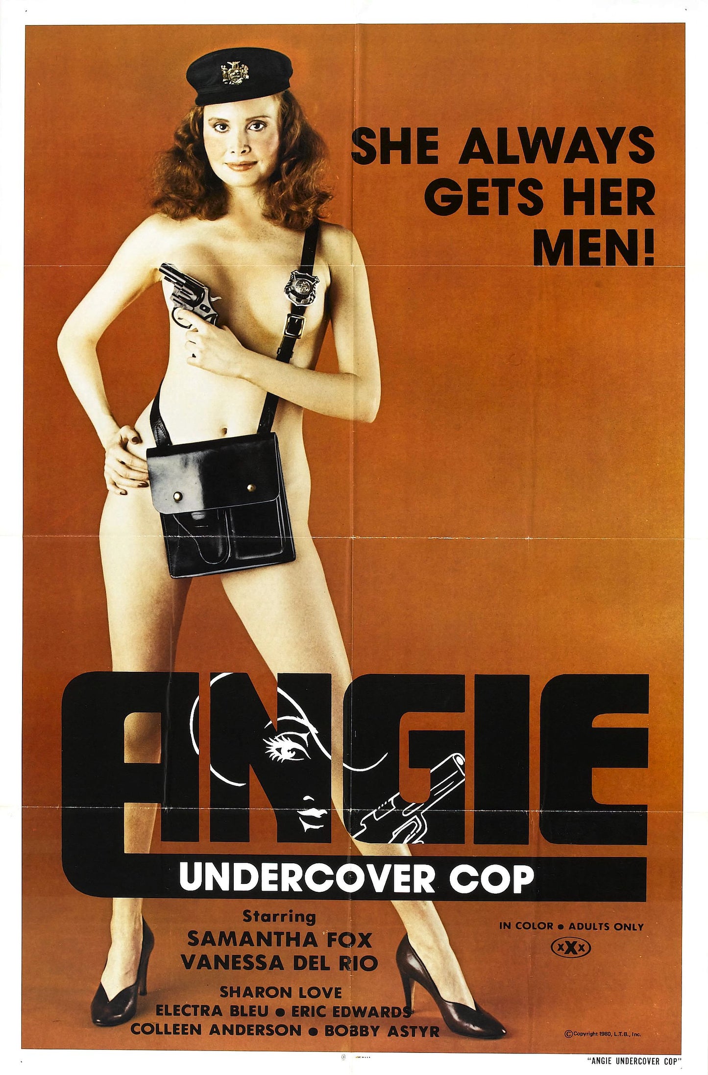 Angie Undercover Cop 01 Movie Magnet