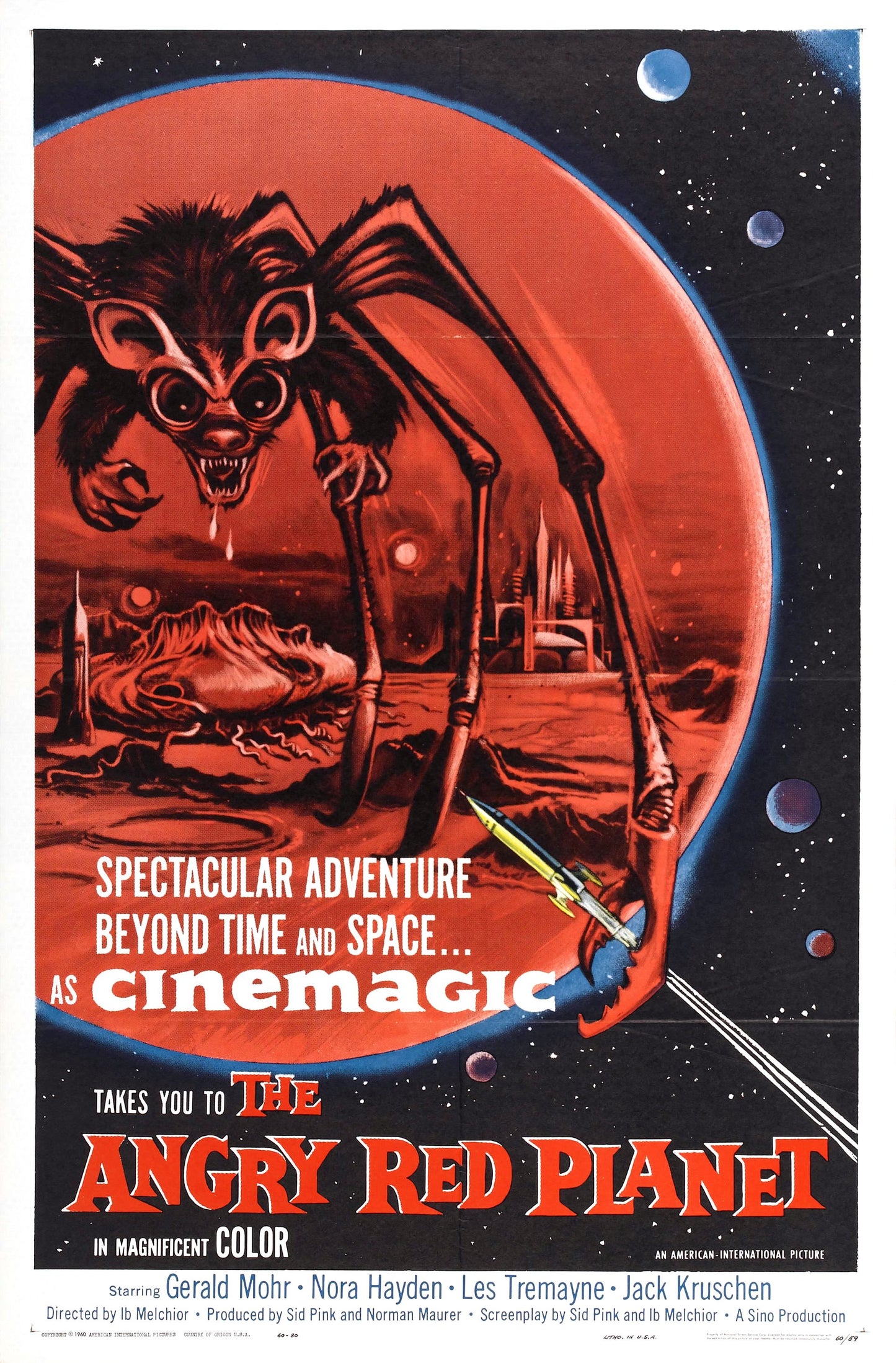 Angry Red Planet 01 Movie Magnet