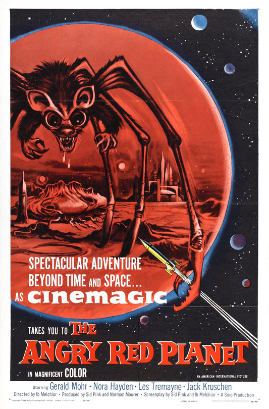 Angry Red Planet 01 Movie Magnet