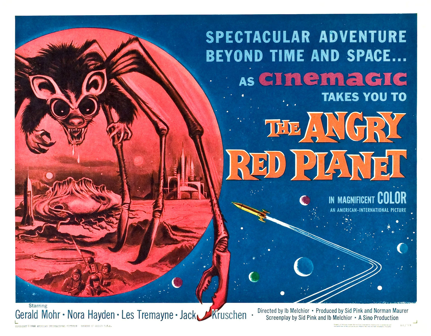 Angry Red Planet 02 Movie Magnet