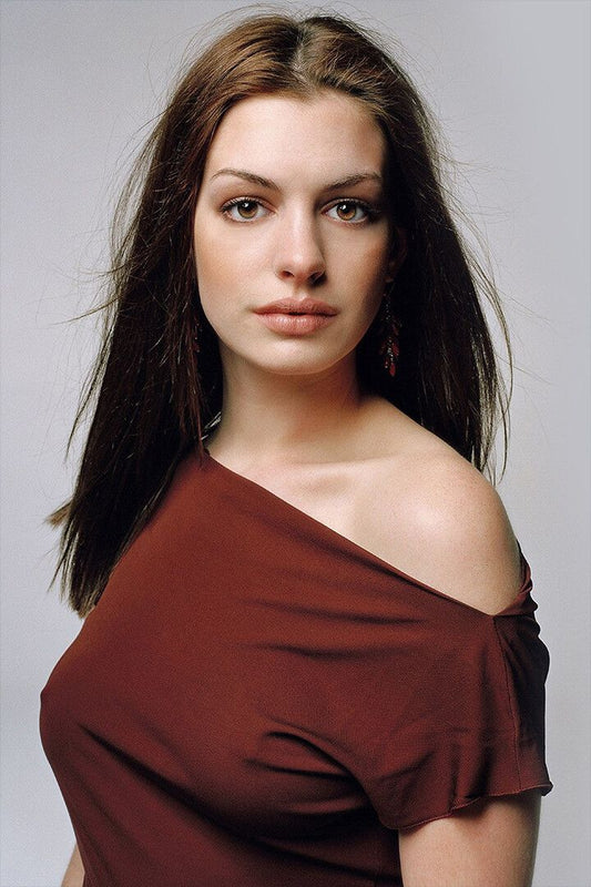 Anne Hathaway American Singer Actor Painting Jigsaw Puzzle