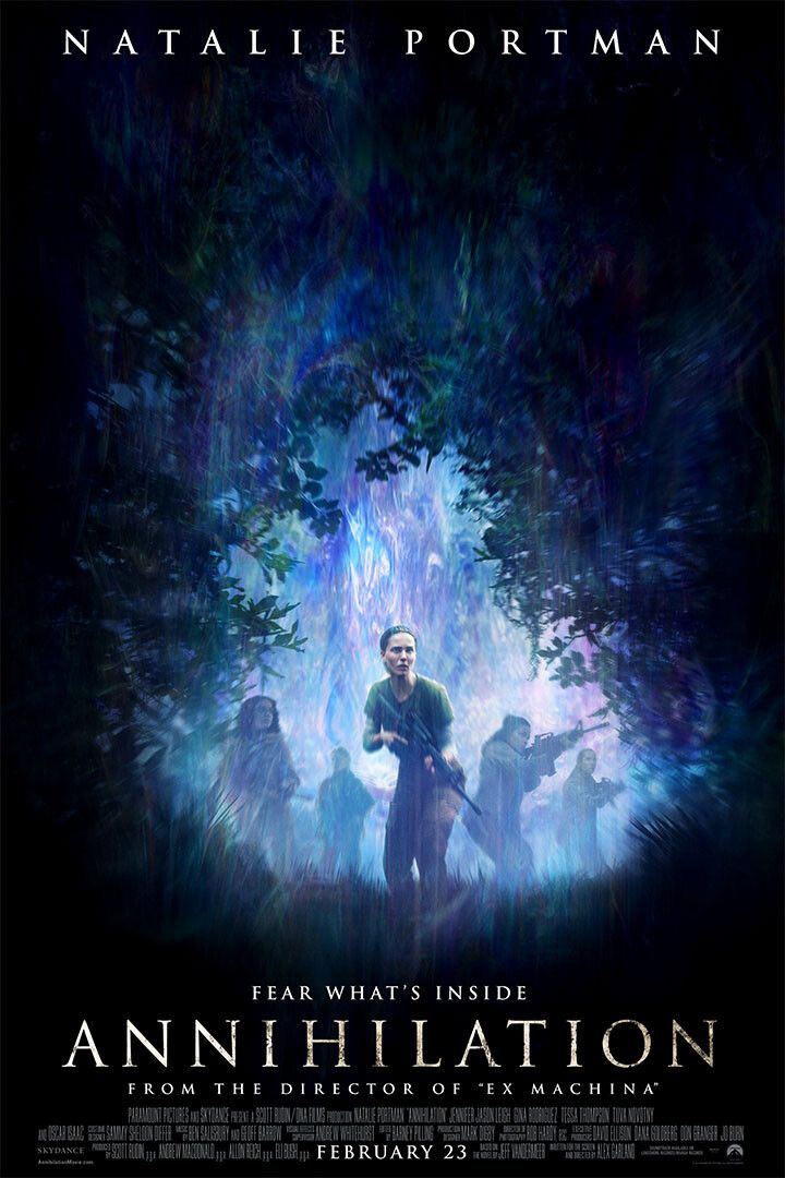 Annihilation 2018 Horror Movie Action Drama Print Wall Art Home Poster