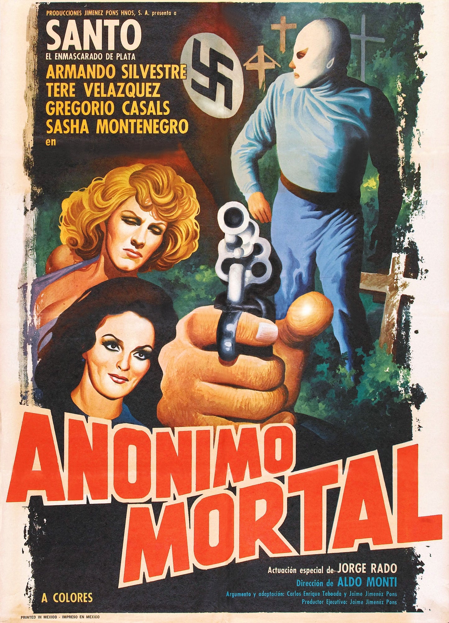 Anonimous Death Message 01 Movie Magnet