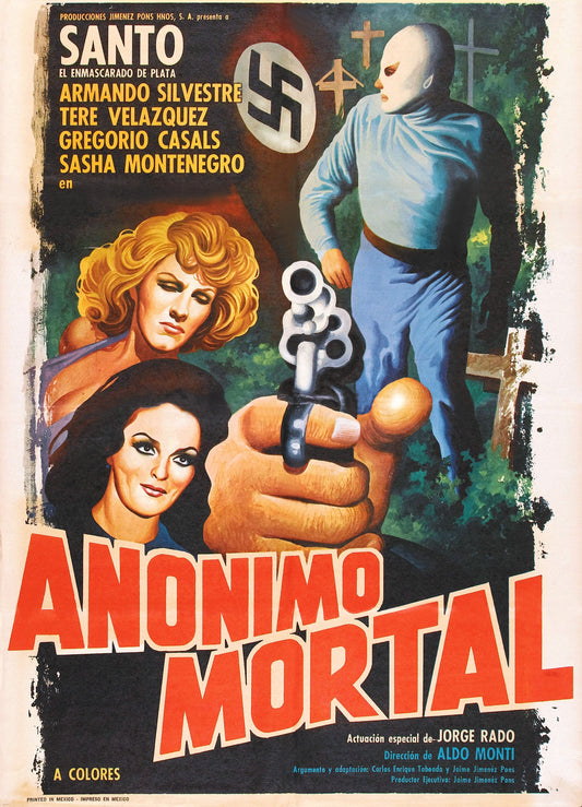 Anonimous Death Message 01 Movie Magnet