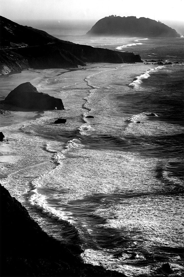 Ansel Adams The Ocean Print Canvas Jigsaw Puzzle