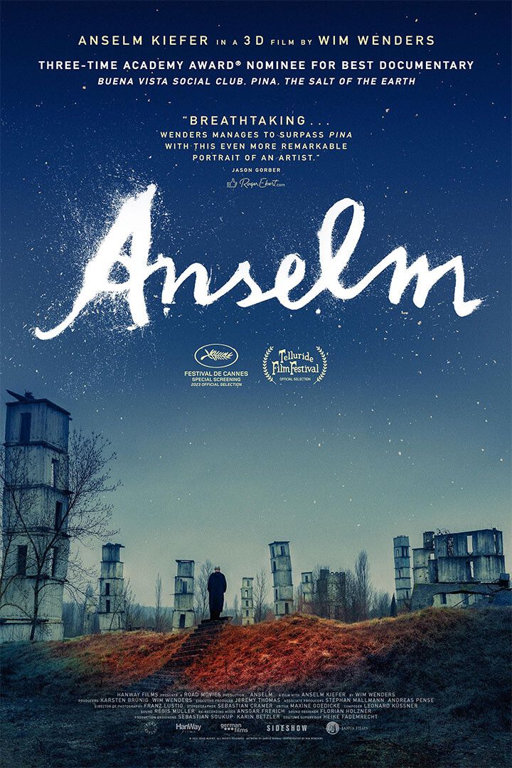 Anselm Documentary Cinema Film Movie Gift Wall Art Home Decor Poster