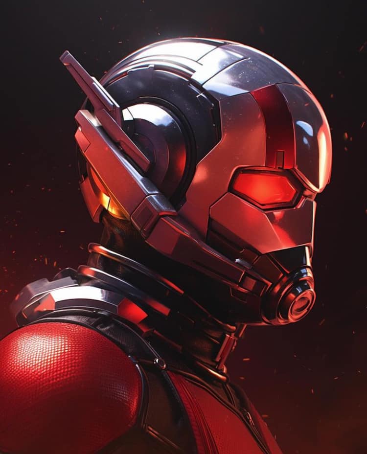 Ant Man Portrait Print Poster