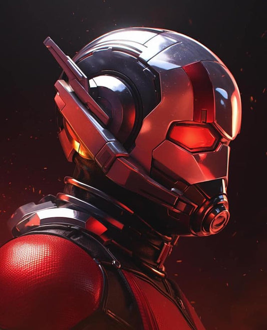 Ant Man Portrait Print Poster