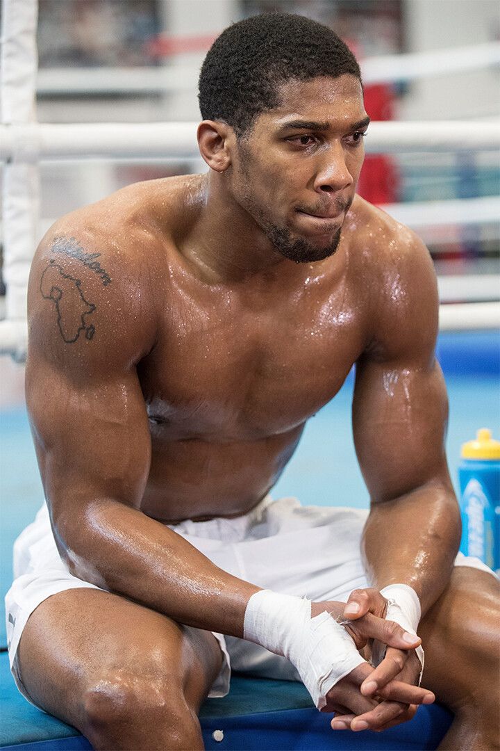 Anthony Joshua Boxing Muscle Fight Sport Wall Art Home Decor Poster
