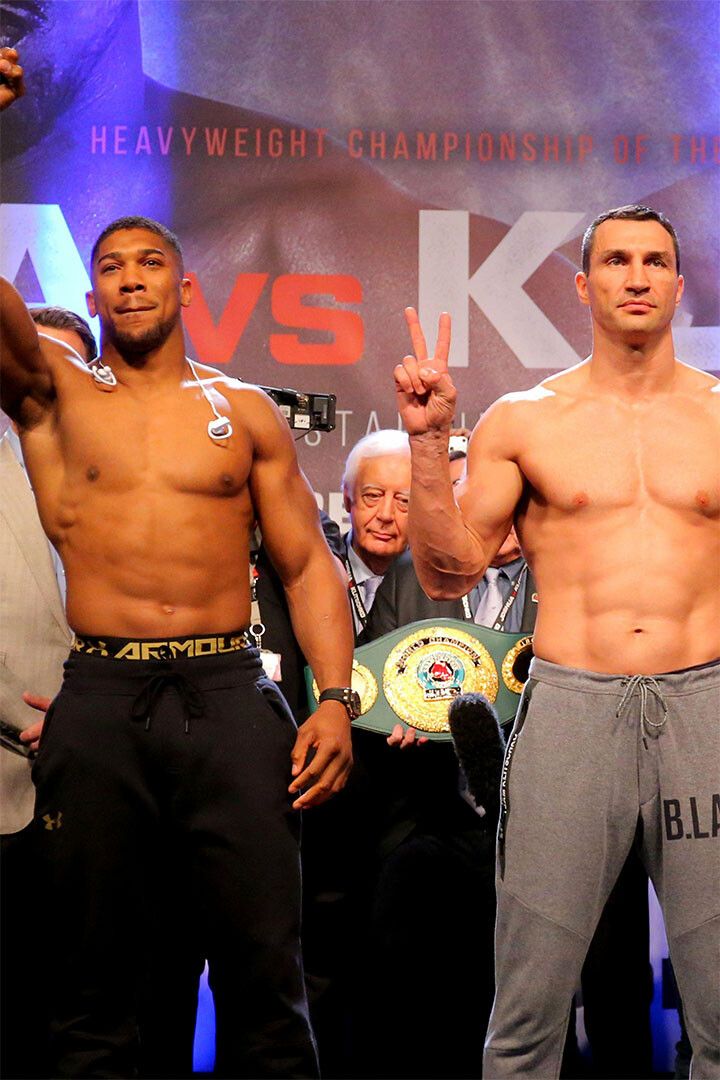 Anthony Joshua Klitschko Boxing Boxer Sport Star Print Jigsaw Puzzle