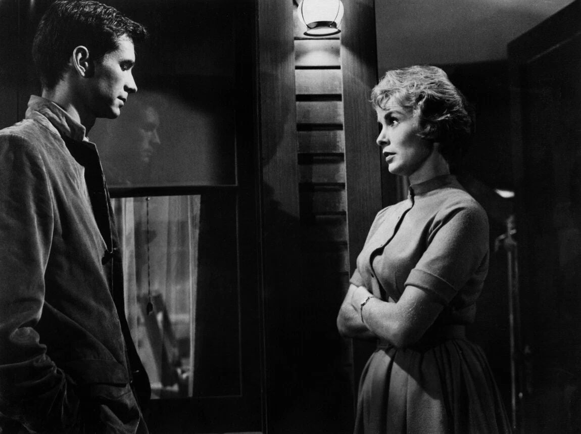 Anthony Perkins & Janet Leigh Psycho Movie Picture Keychain Print