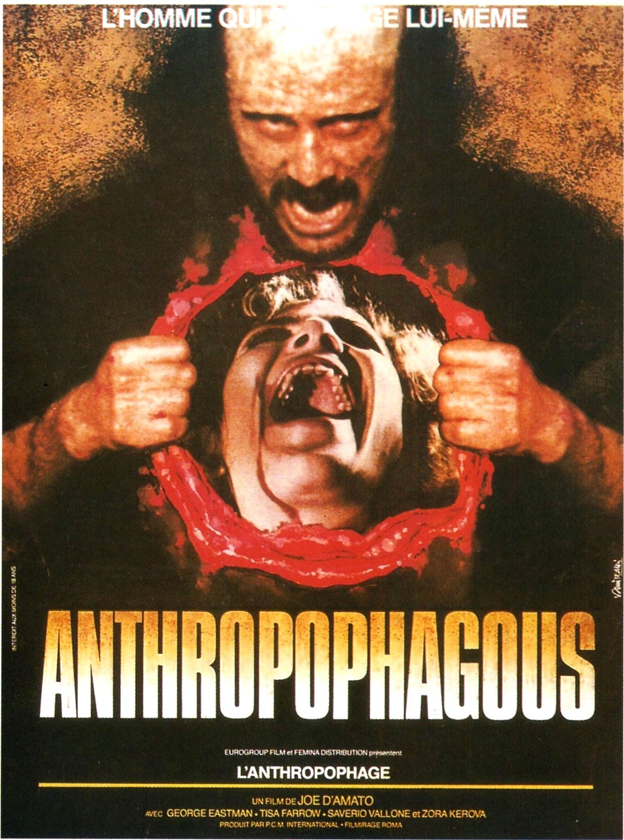 Antropophagus 02 Movie Magnet
