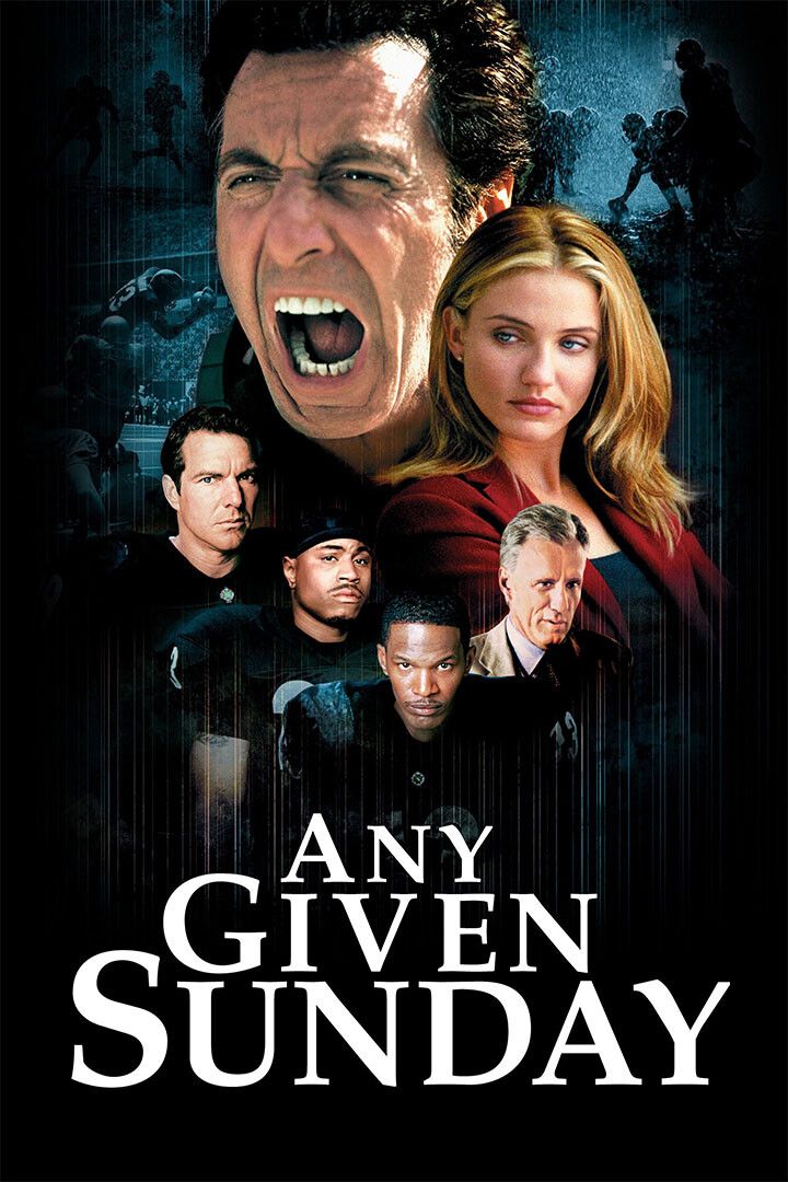 Any Given Sunday Drama Sports Cinema Film Movie Jigsaw Puzzle