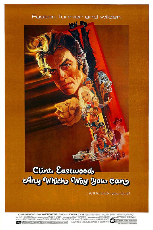 Any Which Way You Can Movie Action Comedy Adventure Jigsaw Puzzle