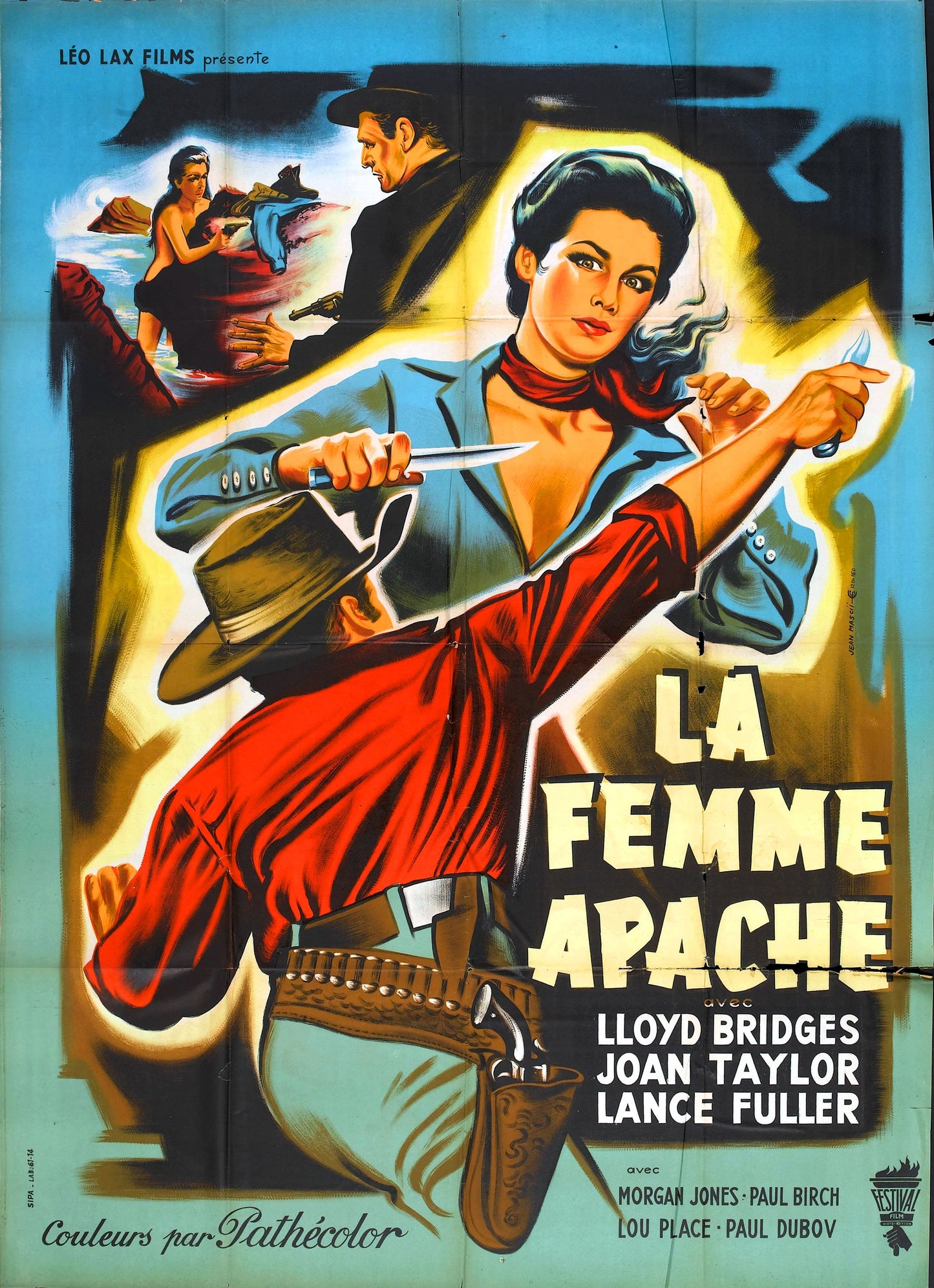 Apache Woman 02 Movie Magnet