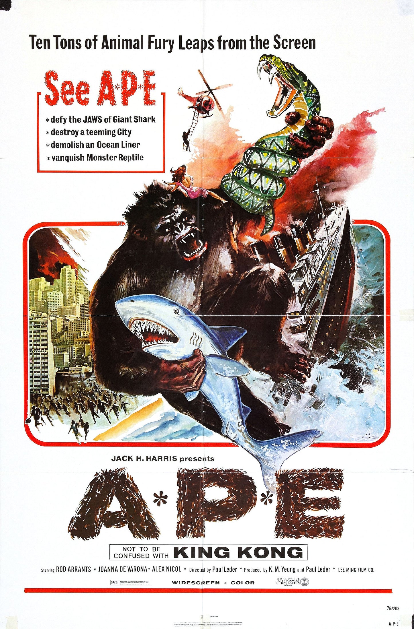 Ape 01 Movie Magnet