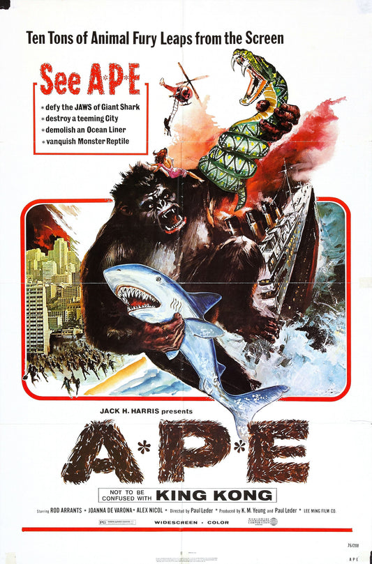 Ape 01 Movie Magnet