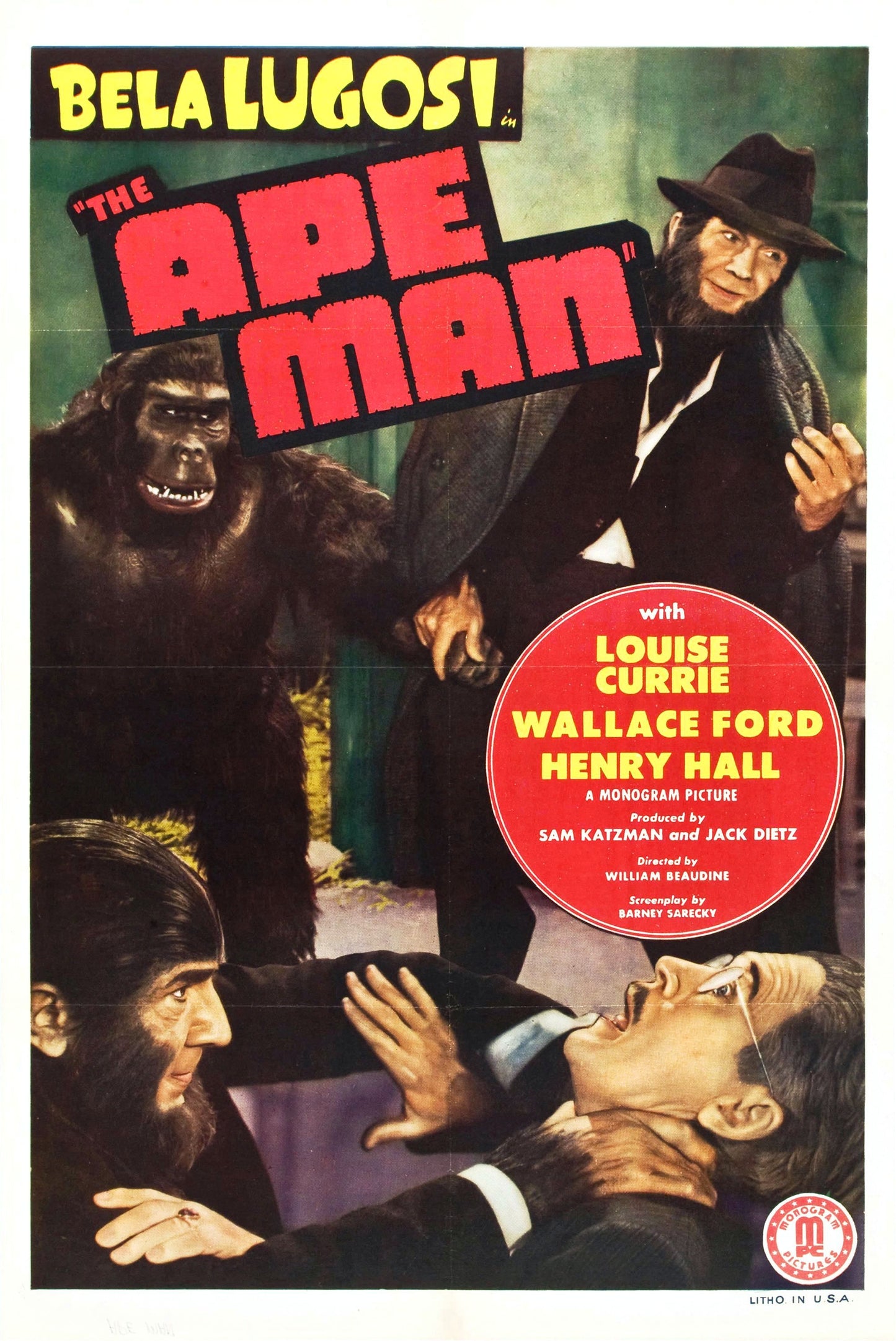 Ape Man 01 Movie Magnet