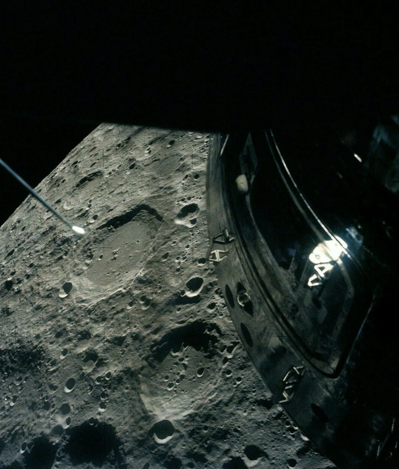 Apollo 13 Passing Luna The Moon Magnet Magnet Picture Print Nasa Space Science