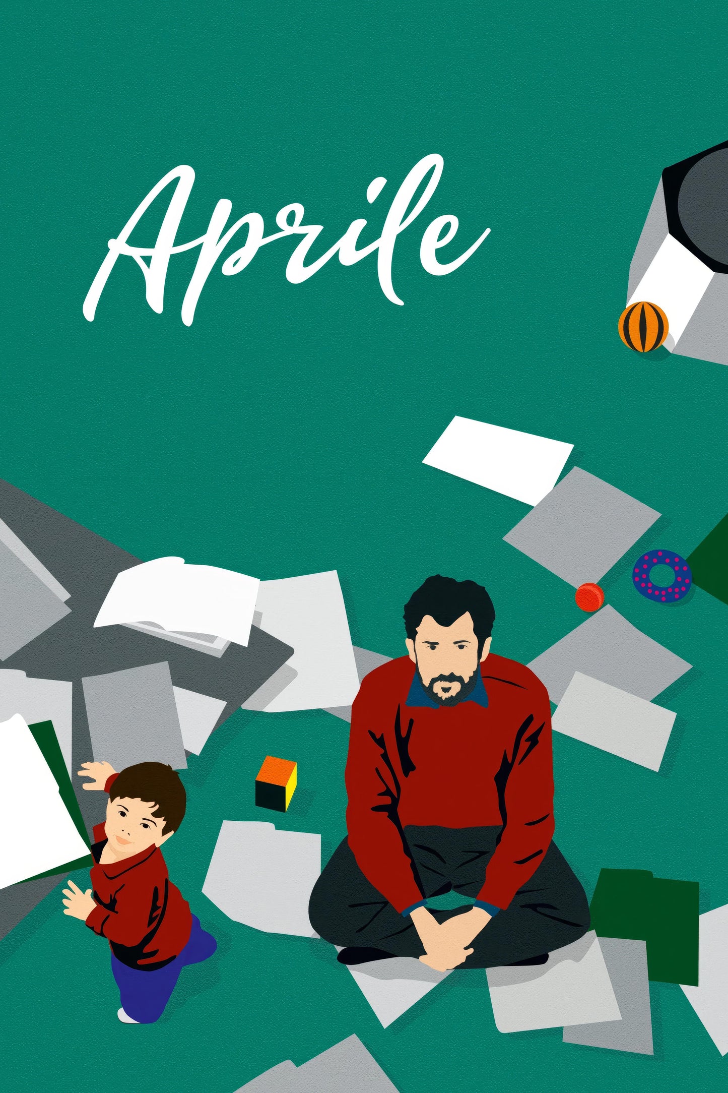 Aprile (1998) Movie Keychain