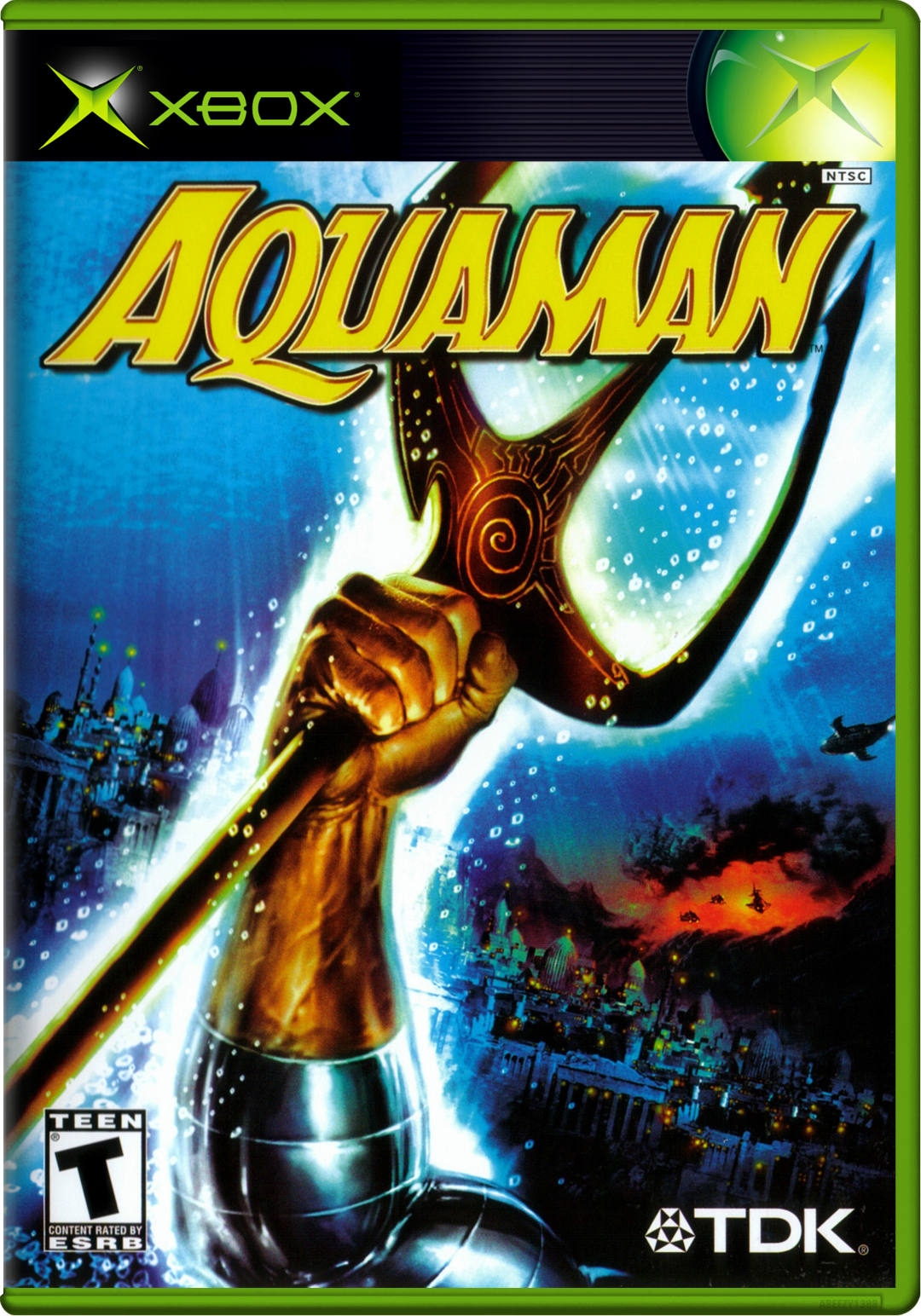 Aquaman Battle For Atlantis Xbox Print Poster