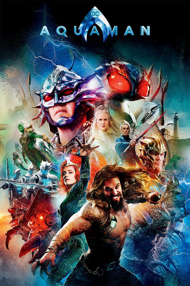Aquaman Action Fantasy Adventure Painting Jigsaw Puzzle