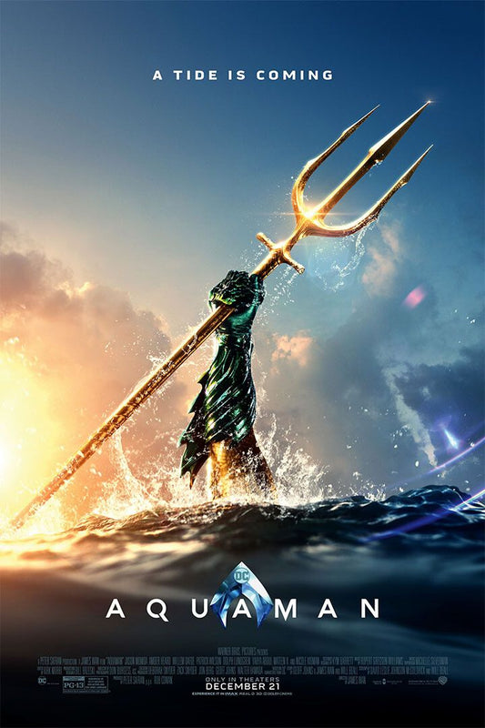 Aquaman Action Fantasy Adventure Print Jigsaw Puzzle