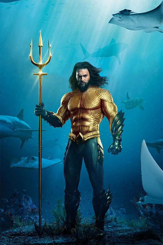 Aquaman Fantasy Adventure Movie Painting Jigsaw Puzzle