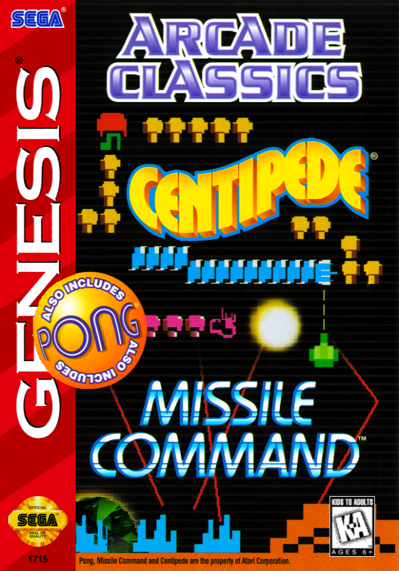 Arcade Classics (Usa) Genesis Print Poster